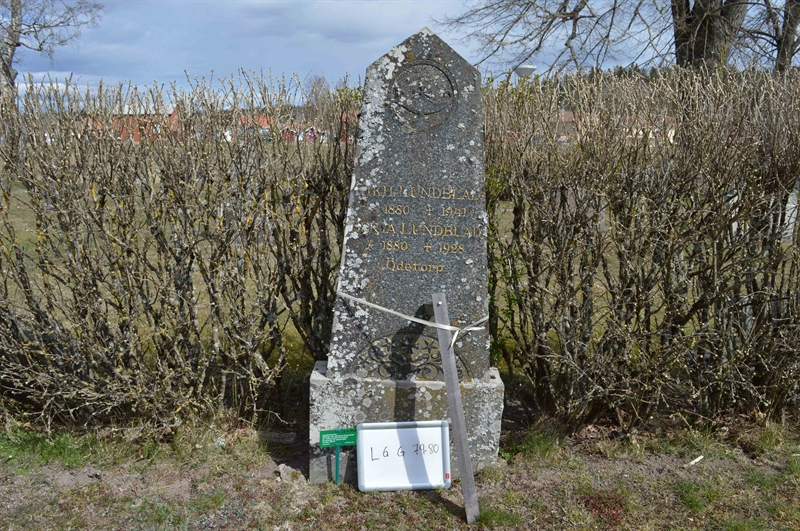 Grave number: LG G    79, 80