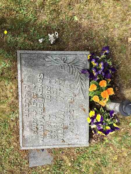 Grave number: BN 17    9