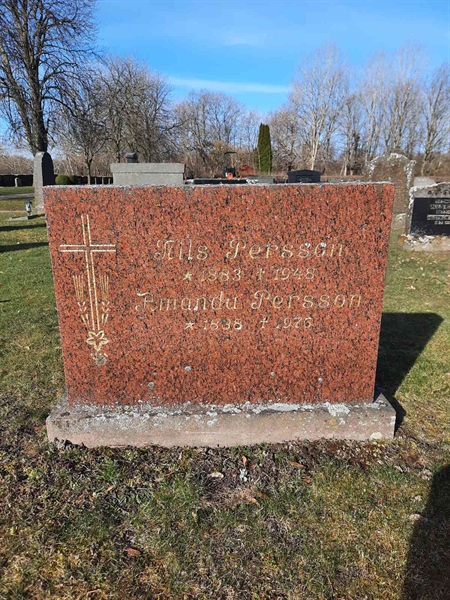Grave number: ON D   282-283