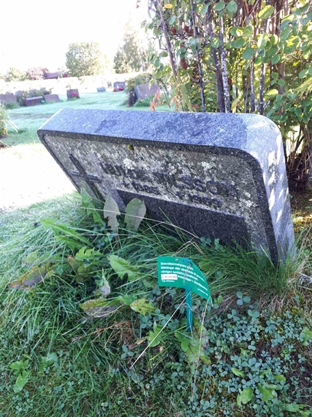 Gravnummer: NK F B    58