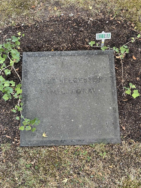 Grave number: 1 NU    15A