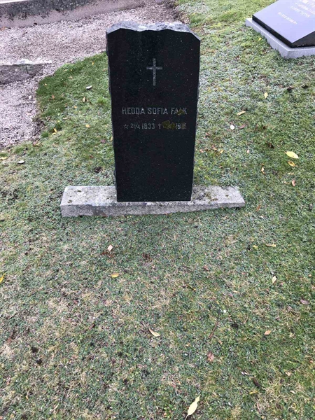 Grave number: B 01   258