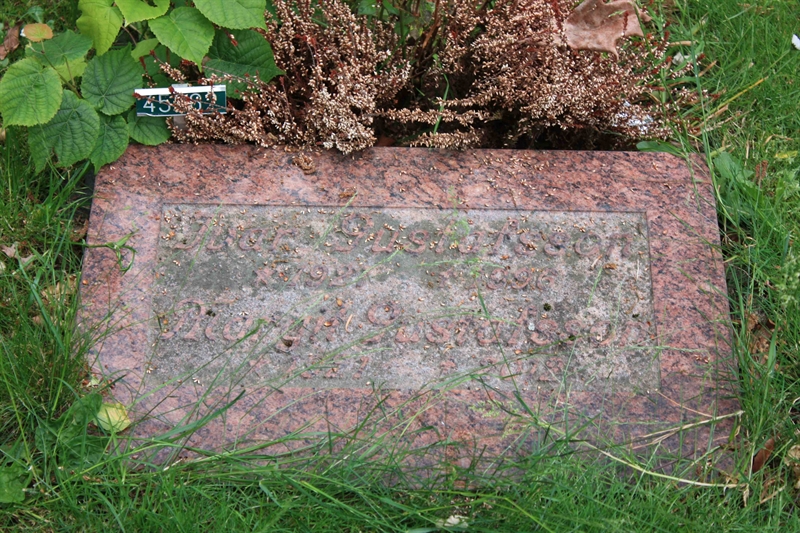 Grave number: Ö 45   262