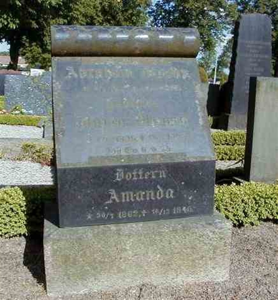Grave number: BK B   219, 220
