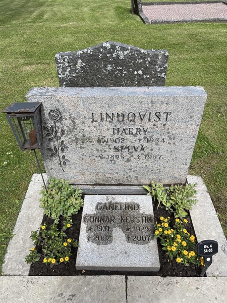 Grave number: 33 4    54-55