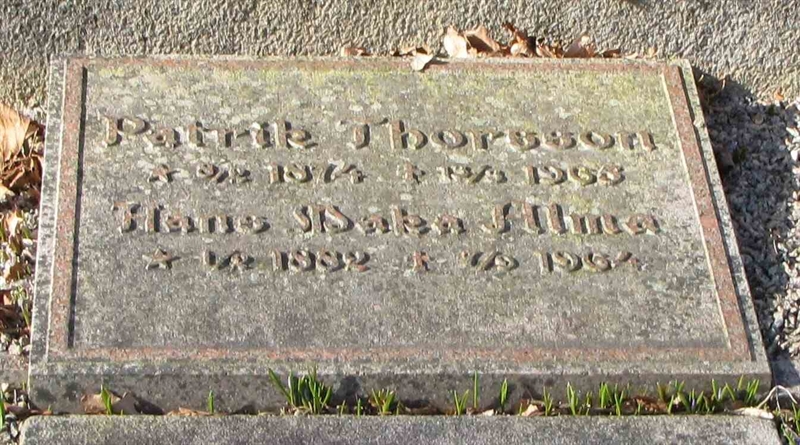 Grave number: HJ   173, 174