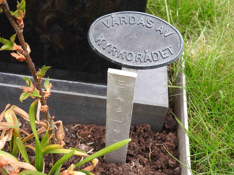 Gravnummer: BK E    43-44