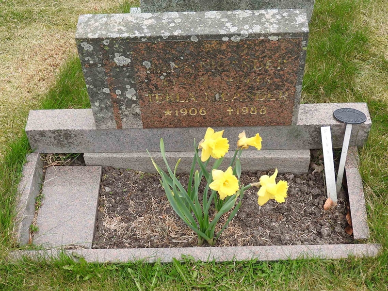 Gravnummer: BK F   115