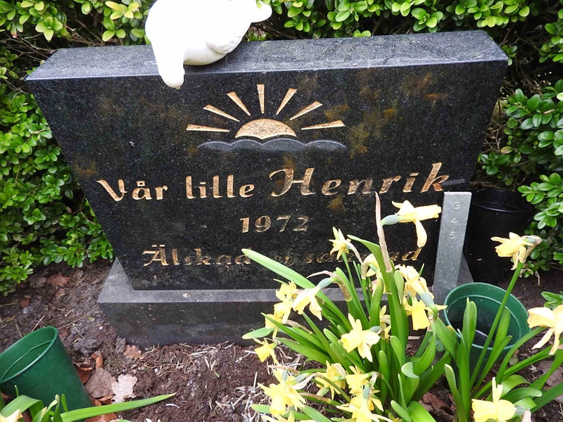 Gravnummer: BK G    45