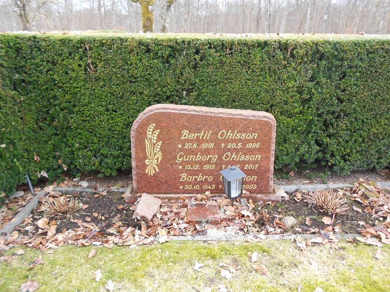 Grave number: NÅ N3   129, 130