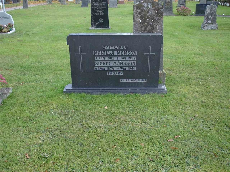 Grave number: FN G     7, 8