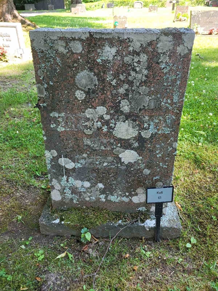 Grave number: Jä 06    61