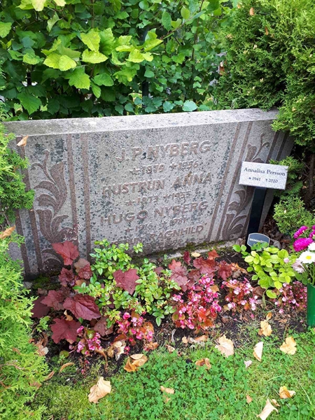 Gravnummer: NK F A    17