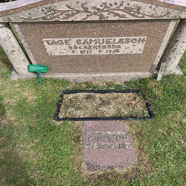Grave number: LG P    14, 15