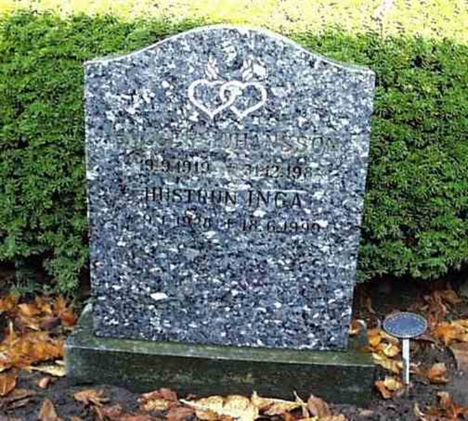 Grave number: BK J     4