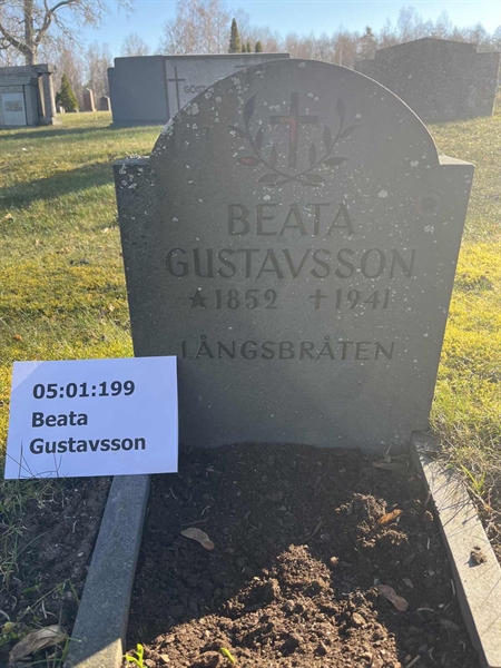 Grave number: 05 01   199