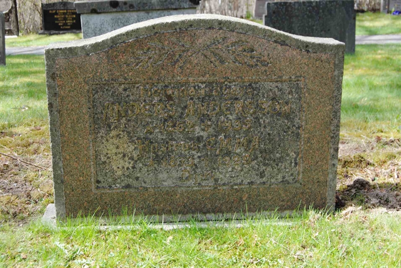 Grave number: 1 05   123