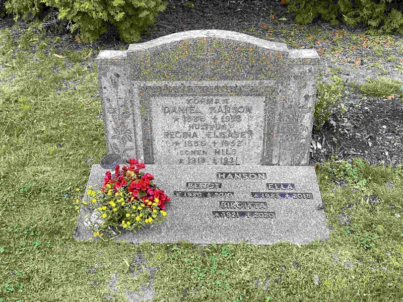 Grave number: 1 05   126
