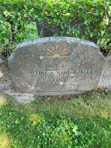 Grave number: Jä 01   109