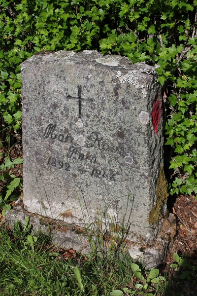 Grave number: A N  638