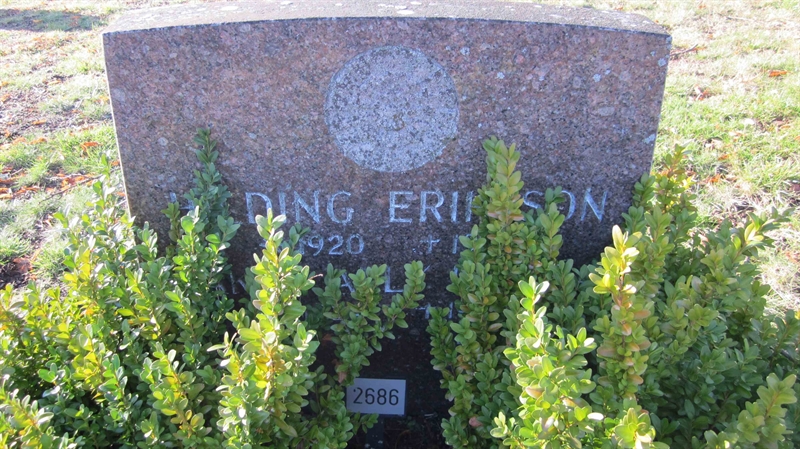 Grave number: KG G  2686, 2687