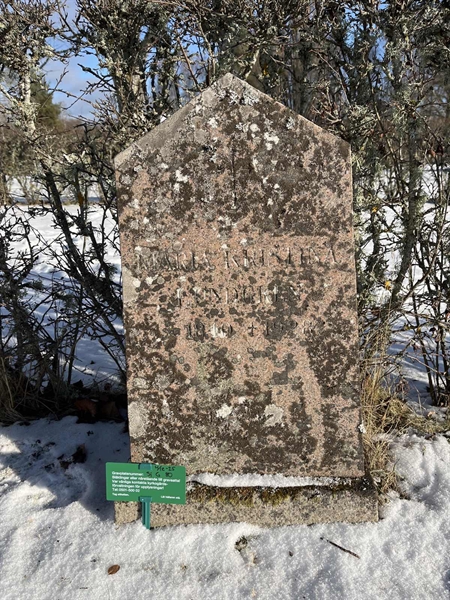 Gravnummer: SJ G    80