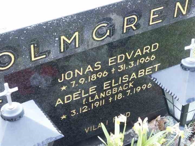 Grave number: 1 GA 04 307-308