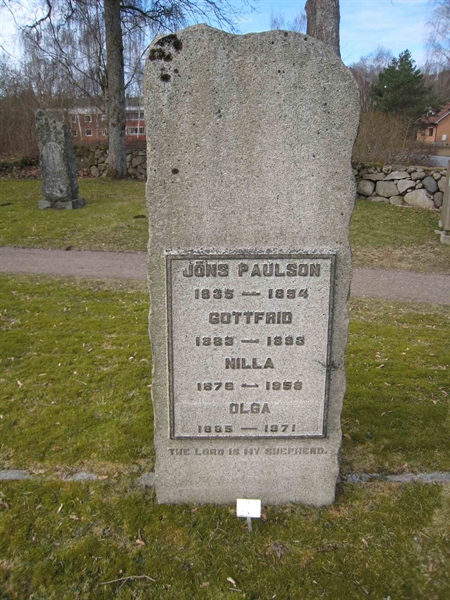 Grave number: Vitt G14   294, 295
