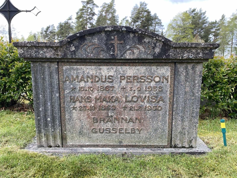 Grave number: 1 04 190, 191