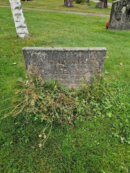 Grave number: 1 GL13 15