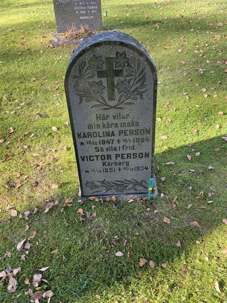 Grave number: 6 01 333, 334