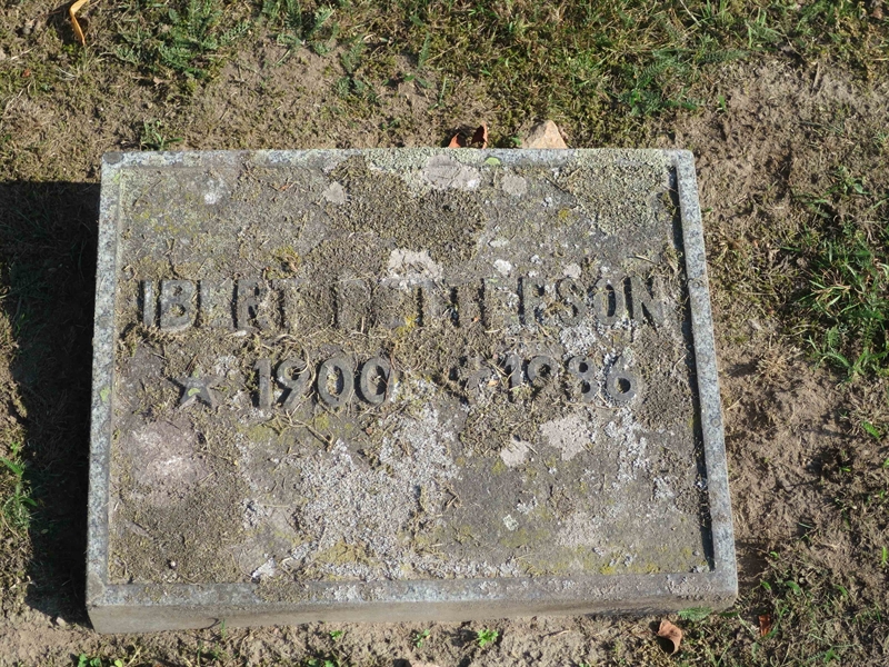 Grave number: HK E    65