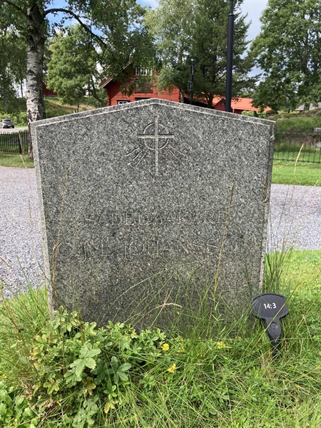 Grave number: 1 14     3