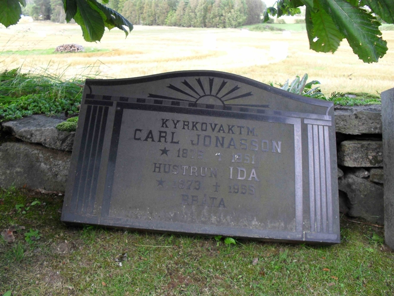 Grave number: JÄ SO    63, 64