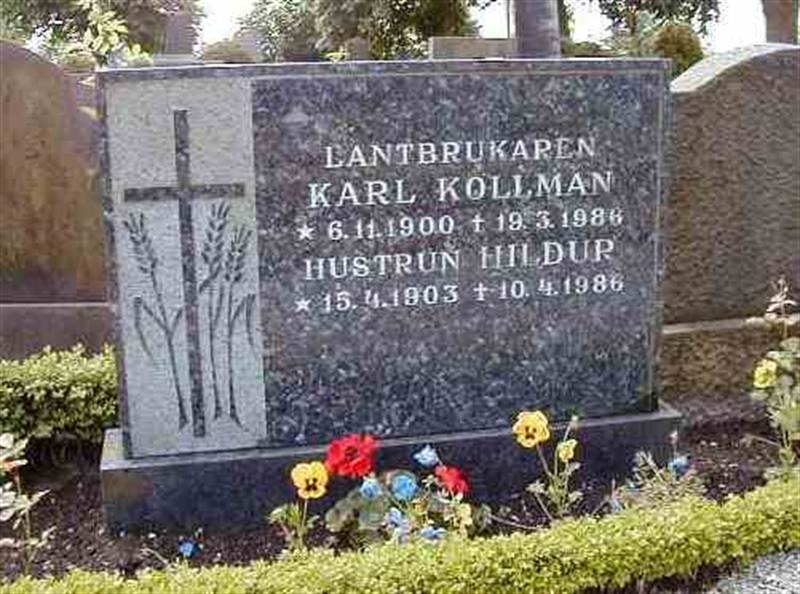 Grave number: BK B   179, 180