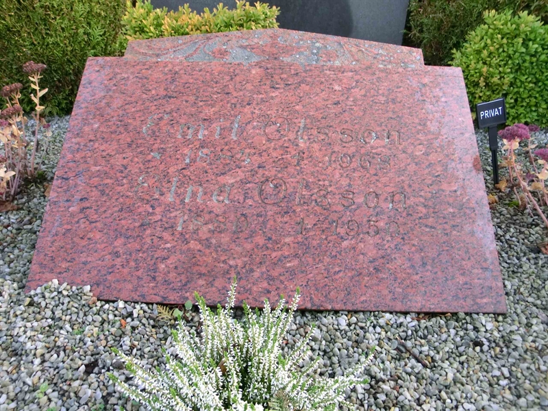 Grave number: LI NORR    166A