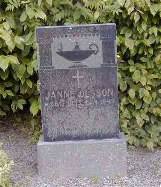 Grave number: BK G   121