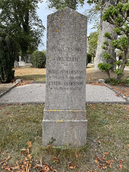 Grave number: Ö 13     2.A-C