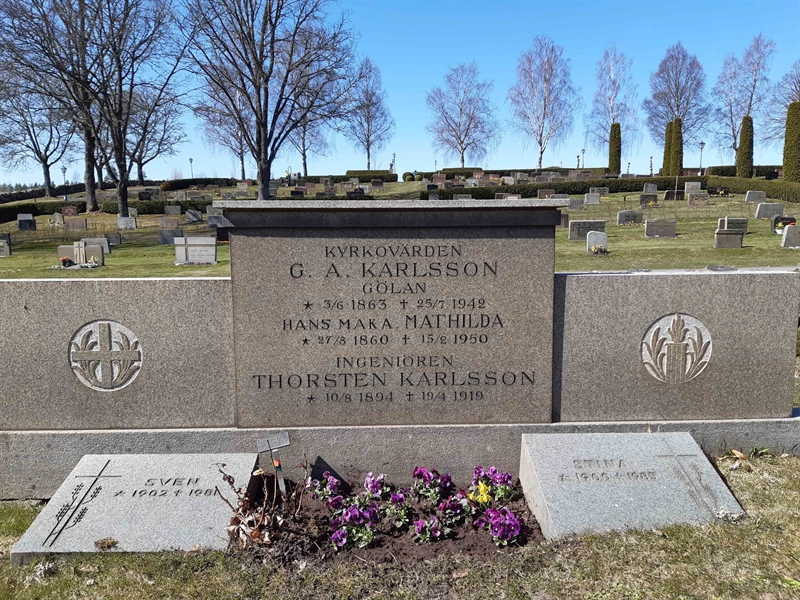Grave number: HM 15   17, 18, 19