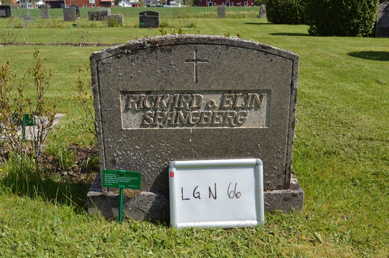 Grave number: LG N    66