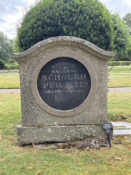 Grave number: 33 6   117-118