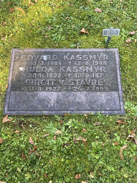 Hautatunnus: 1 H   403