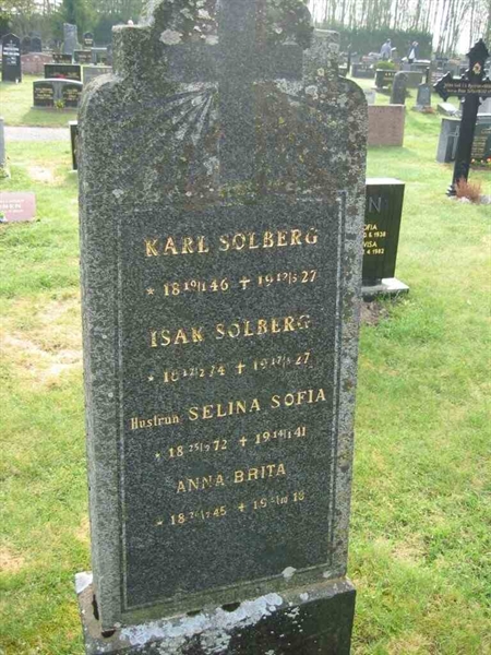 Grave number: 1 GC 05     41