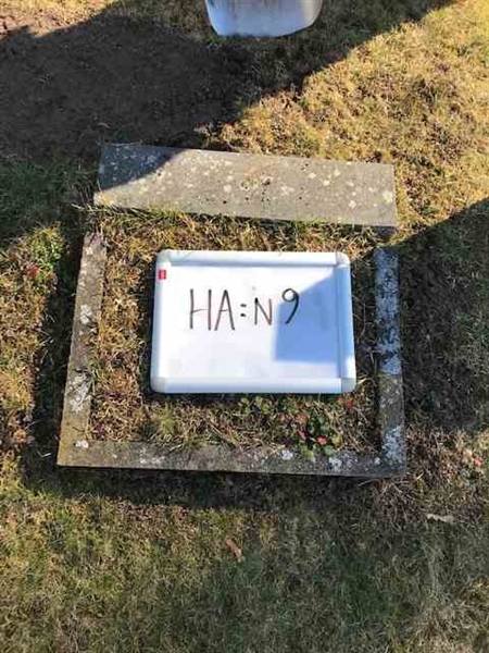Grave number: HA N     9