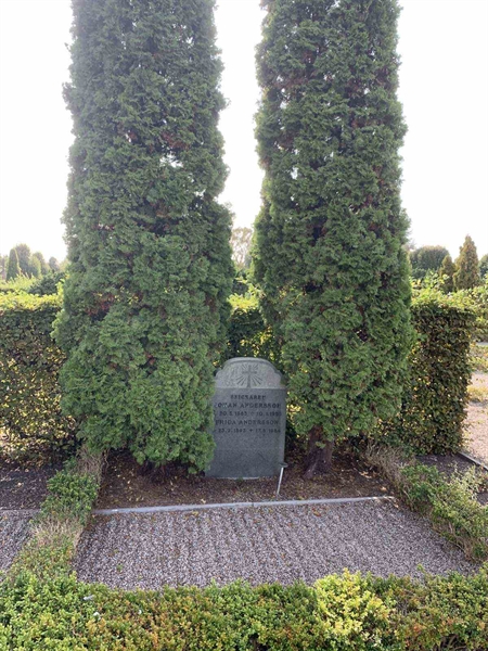 Grave number: NK H    73