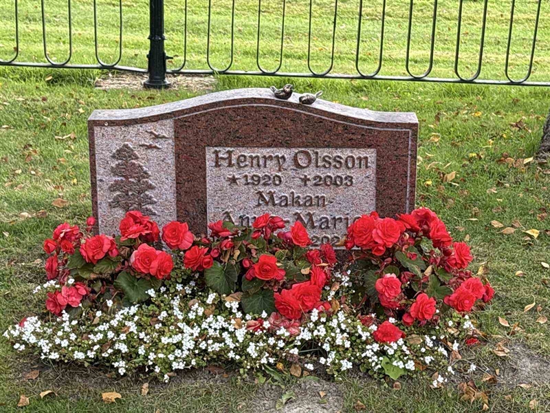 Grave number: IN 33     9-10