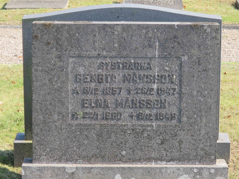 Grave number: HK C   123, 124