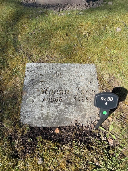 Gravnummer: 22 BB     4