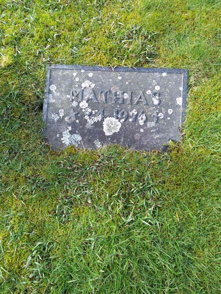 Grave number: TN 009  2340