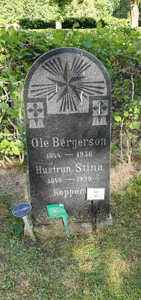 Grave number: Jä 03    57